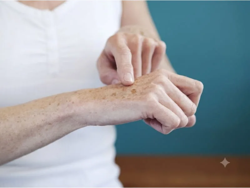 Cách trị đồi mồi ở tay tại nhà